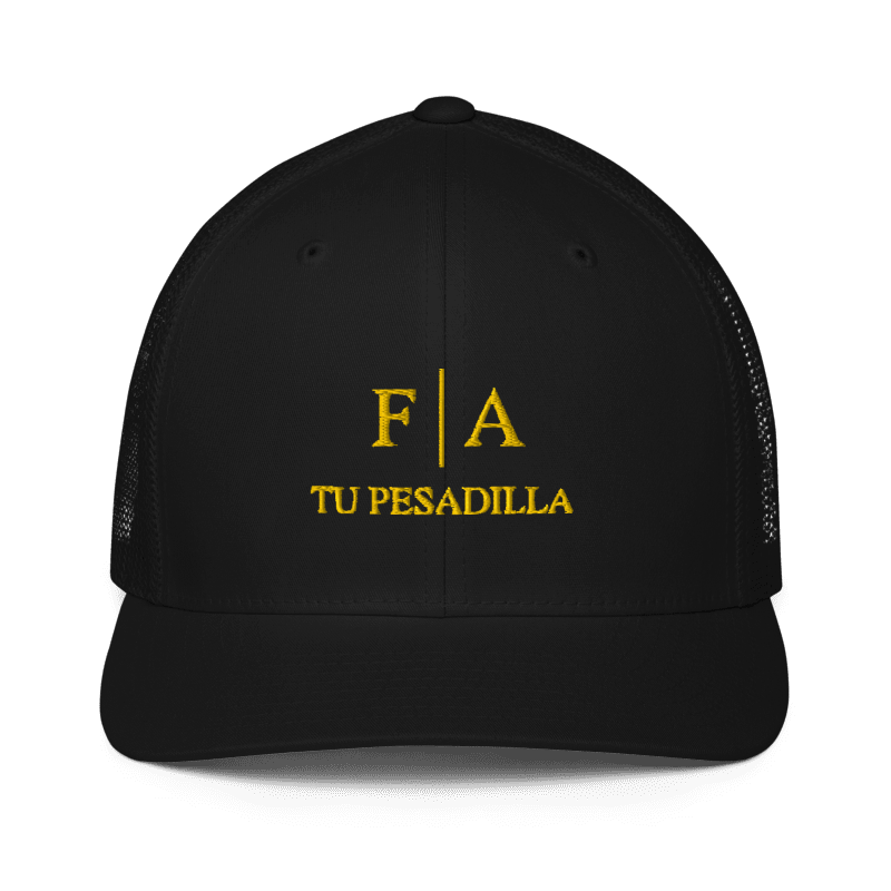 Closed-back trucker cap
