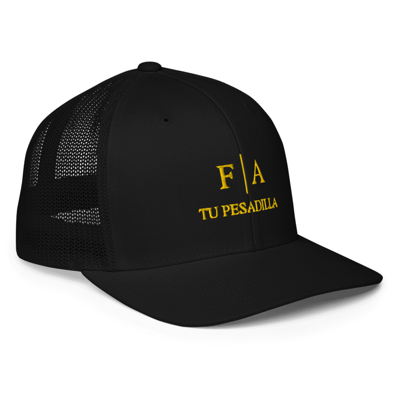 Closed-back trucker cap